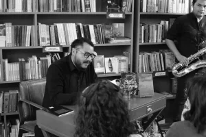 Christian Negrete en Librería Lavanda