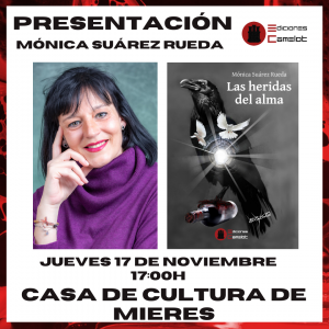 Mónica Suárez Rueda en la Casa de Cultura de Mieres