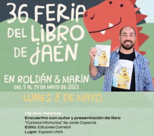 Javier Caparrós en la Feria del Libro de Jaén