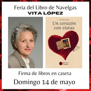 Vita López en la Feria del Libro de Navelgas