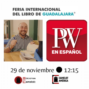 Javier Caparrós en Publisher's Weekly Guadalajara